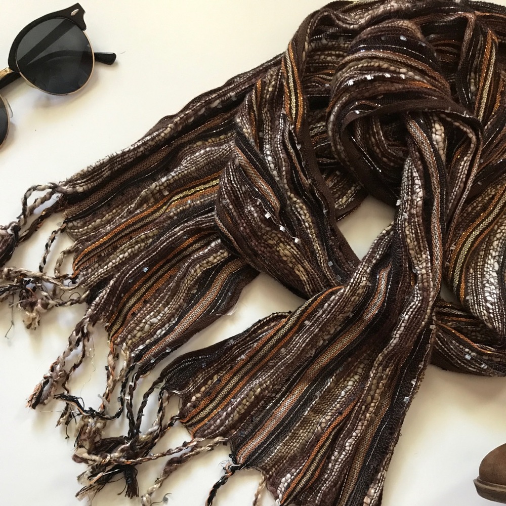 Rich autumnal toned scarf